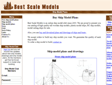 Tablet Screenshot of bestscalemodels.com